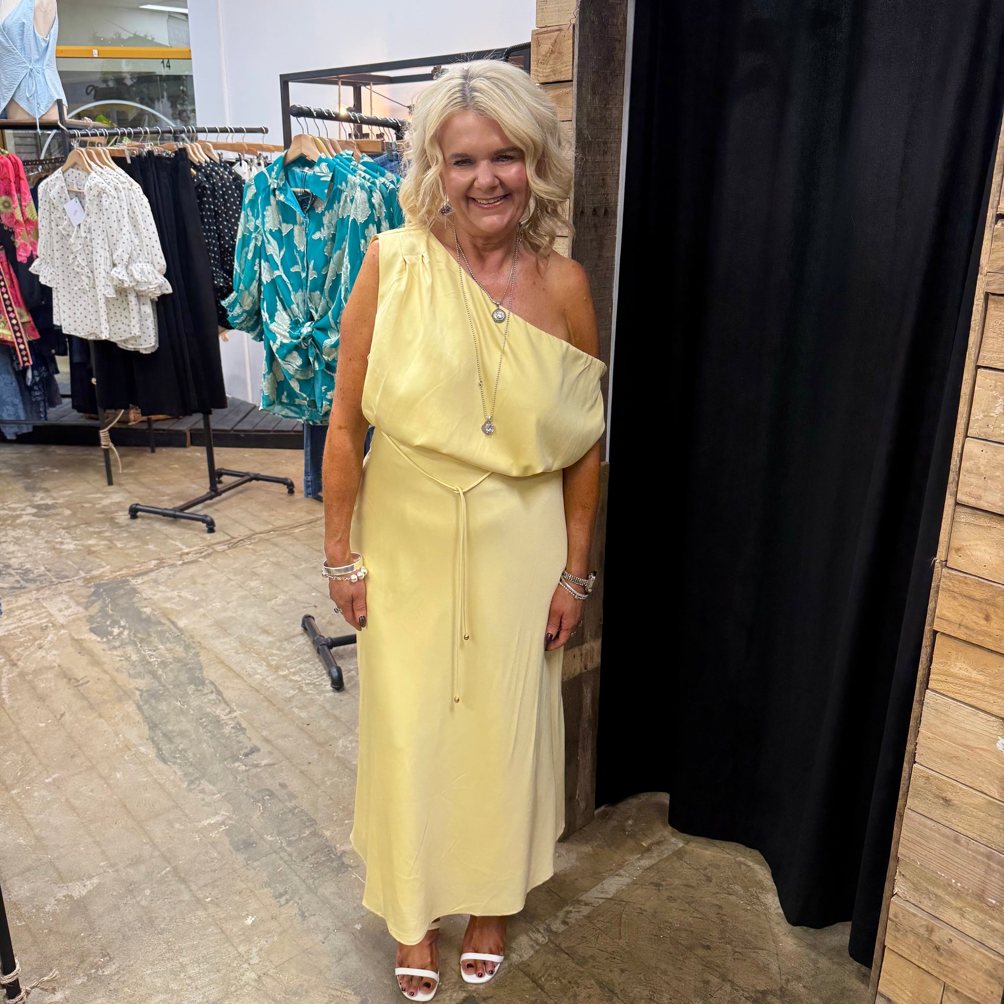 Davina Dress - Butter