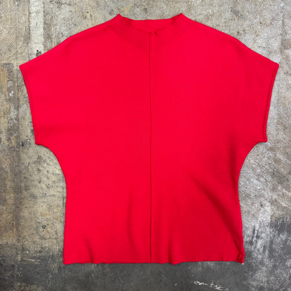 Bex Knit Top - Scarlet