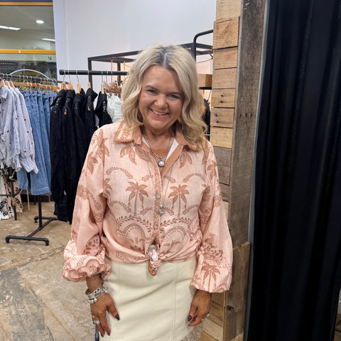 Kirby Blush Blouse