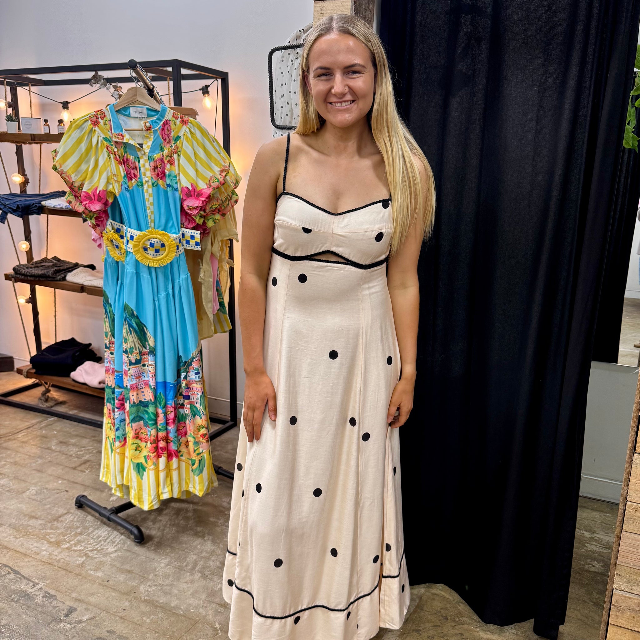 Juliet Polka - Maxi Dress