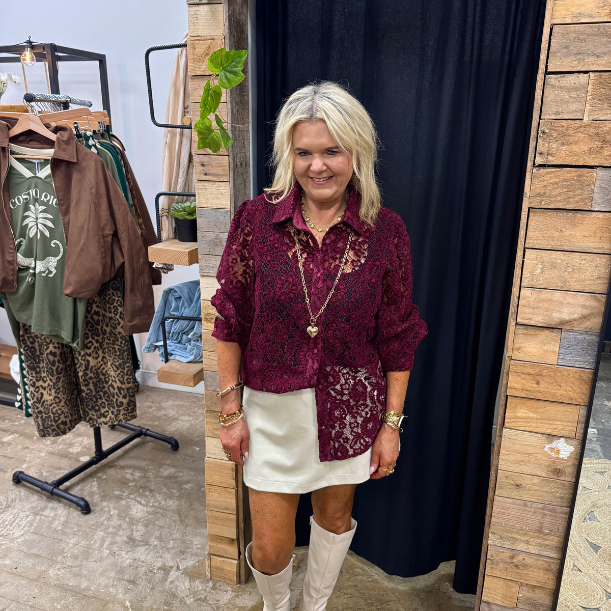 Lincoln Lace Blouse