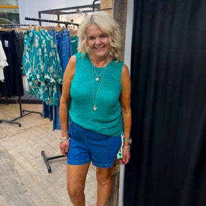 Charli Heart Shorts - Green