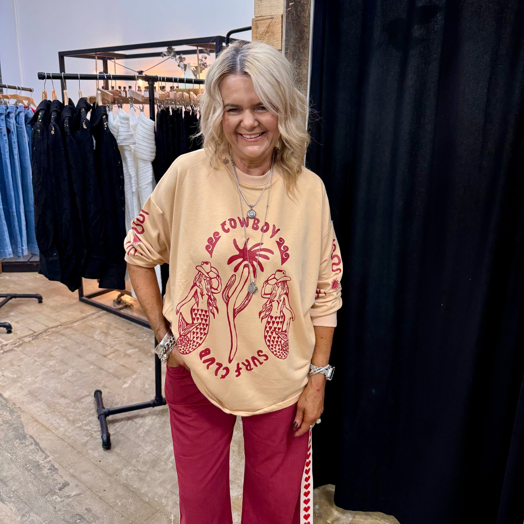 Cowboy Surf Club Sweater