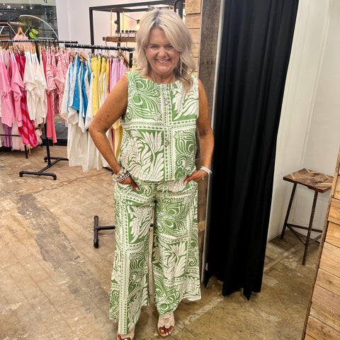 Tia Pants - Fern