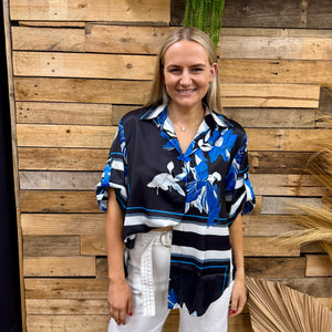 Freedom Blouse - Midnight