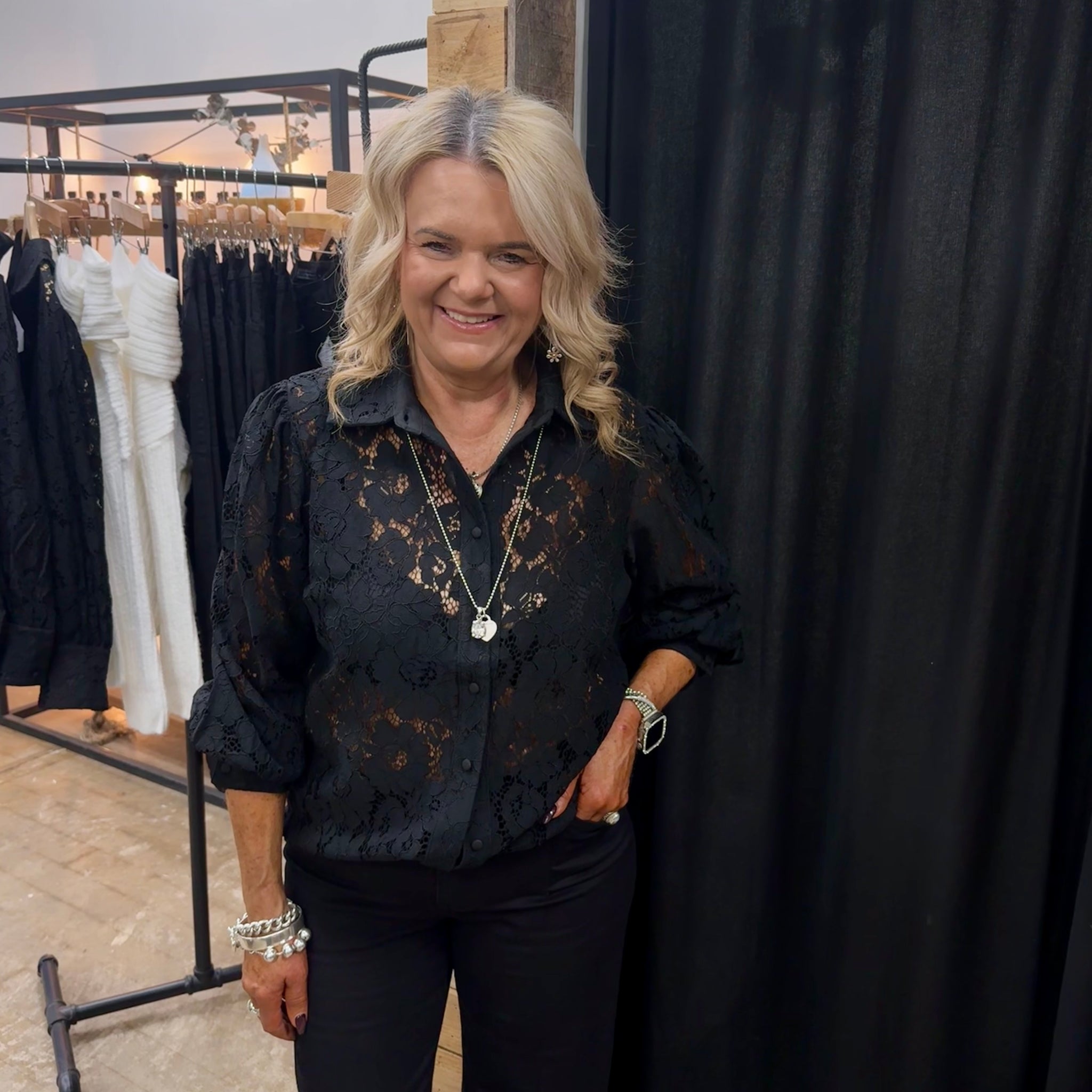 Kingsley Lace Shirt