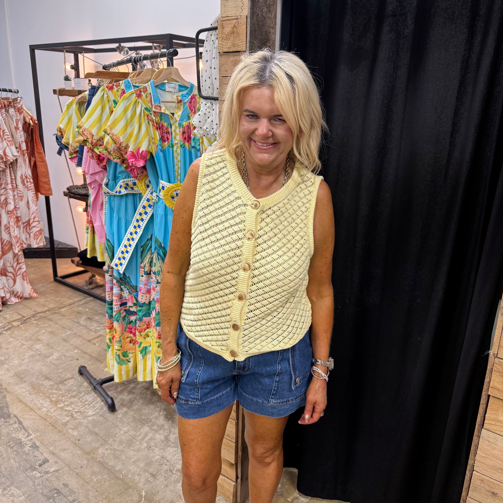 Pandora Vest - Butter