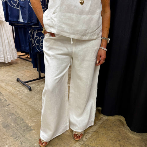 Valentino Pants - White