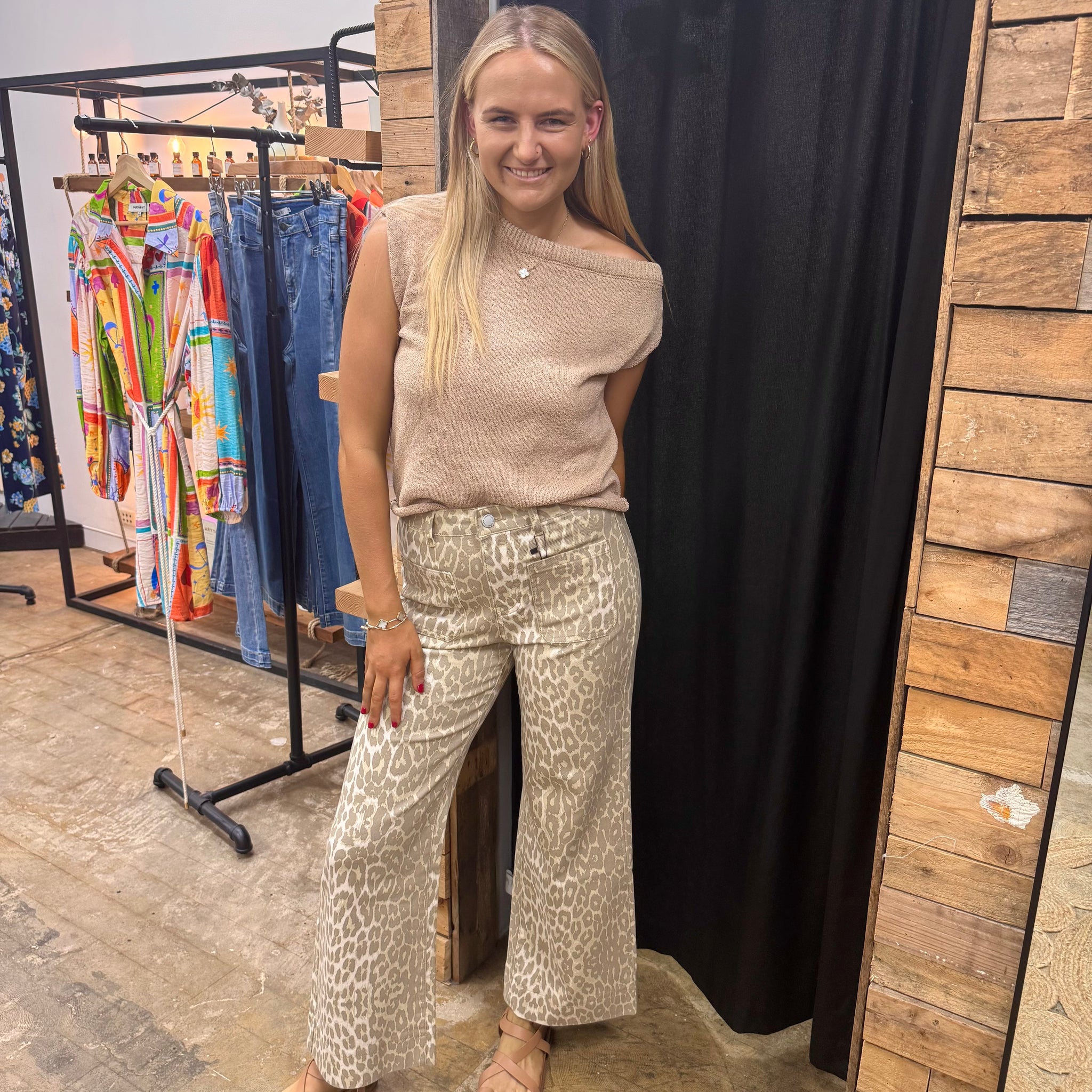 Vegas Leopard Jeans