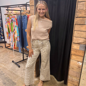 Vegas Leopard Jeans