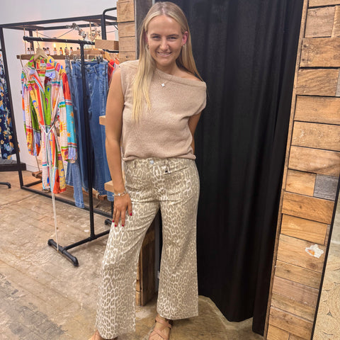 Vegas Leopard Jeans