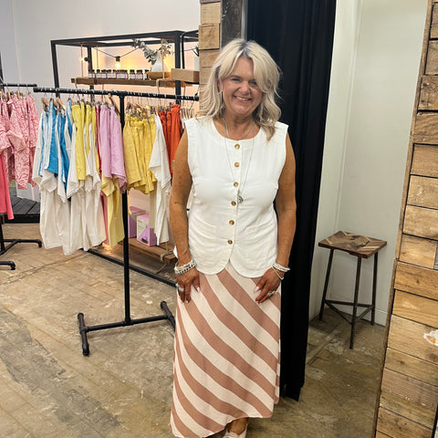 Darci Skirt - Beige