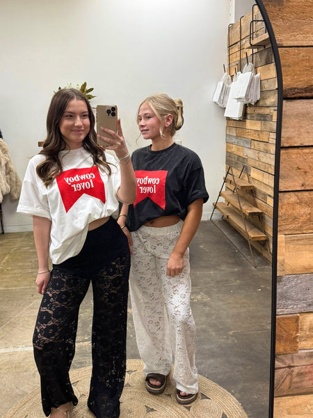 By Frankie Cowboy lover Tee - White