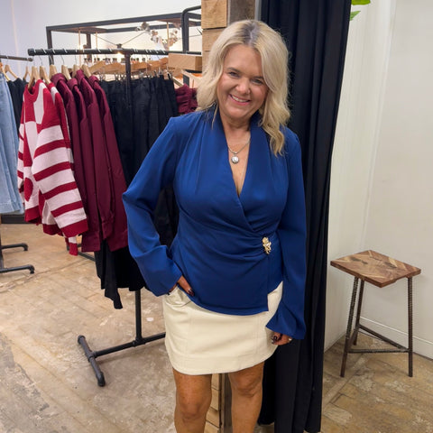 Indigo Blouse