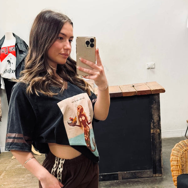 By Frankie Love of Vino Tee - Black