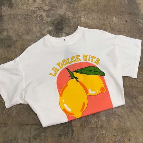 La Dolce Vita Lemon Tee
