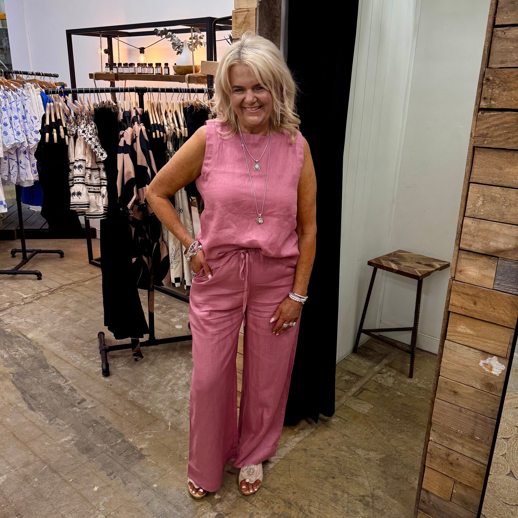 Valentino Pants - Rose