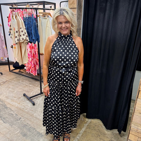 Infinity Polka Dress