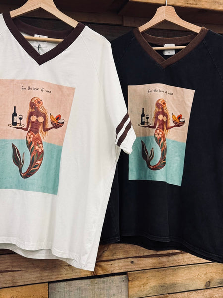 By Frankie Love of Vino Tee - Black