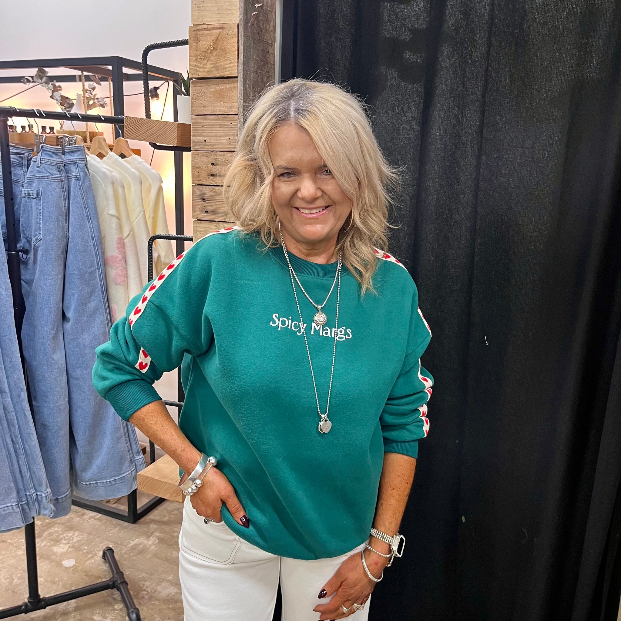 Spicy Margs - Fleece Emerald