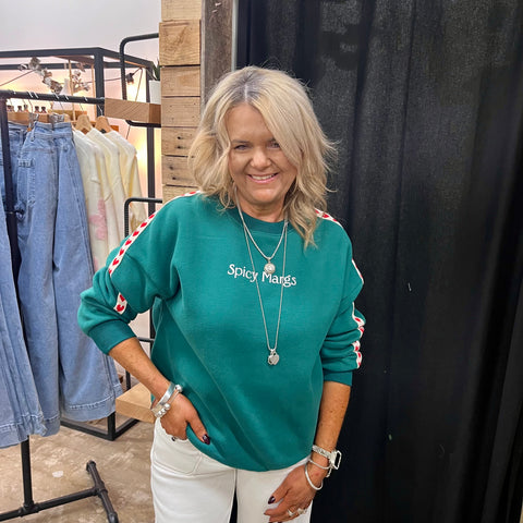 Spicy Margs - Fleece Emerald