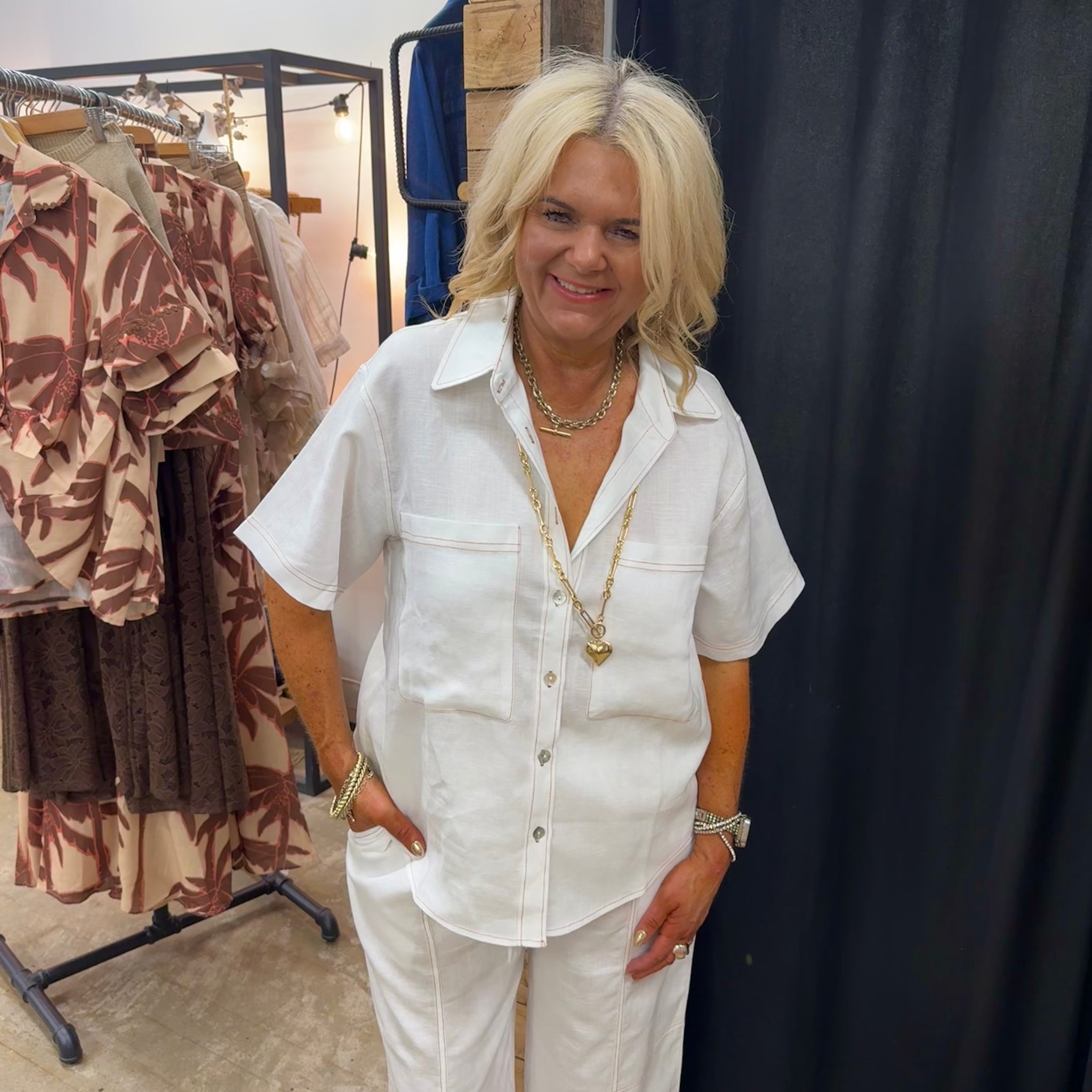 Maddox Shirt - White