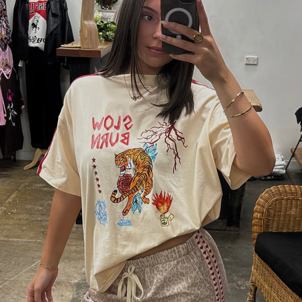 By Frankie Slow Burn Tee
