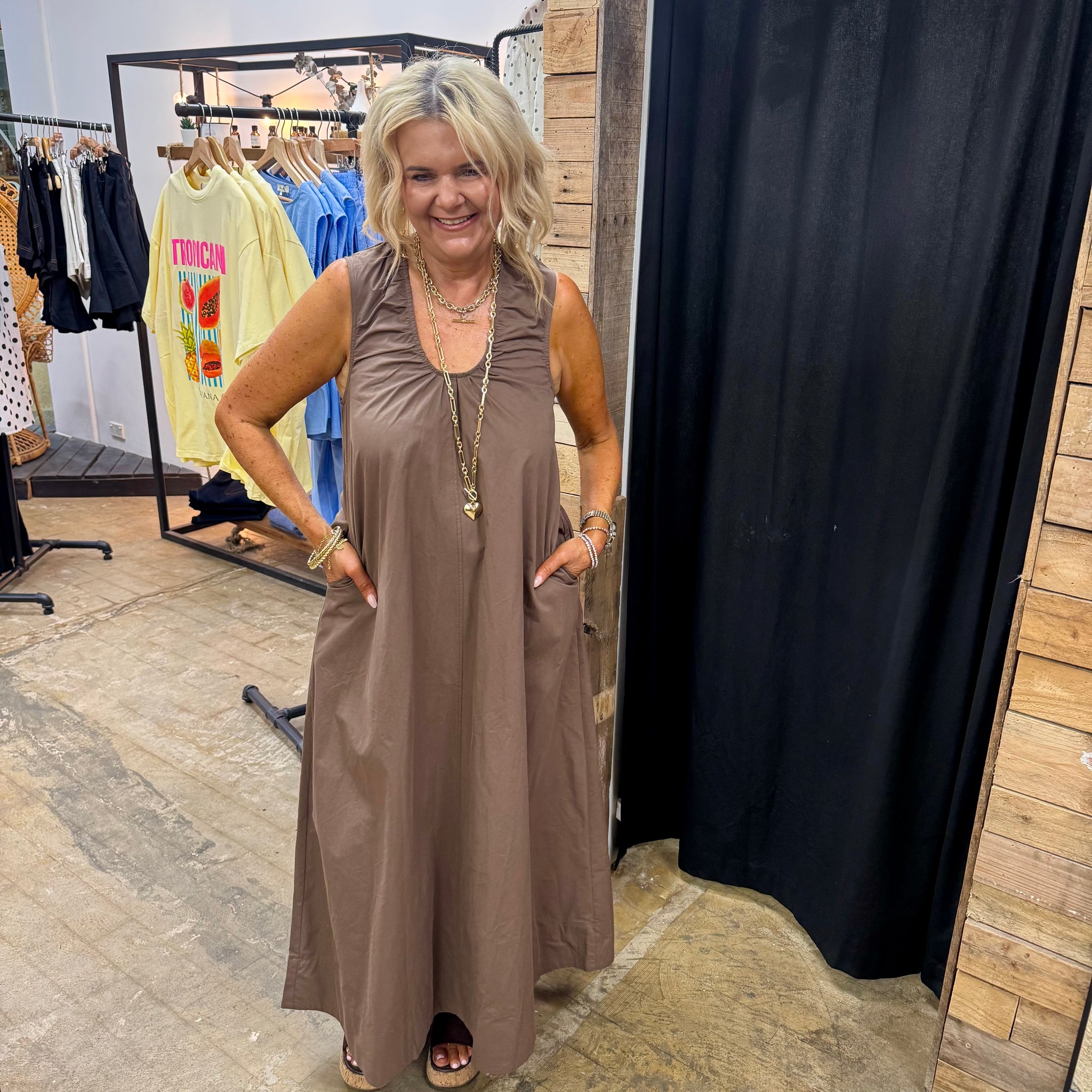 Harper Maxi - Chocolate