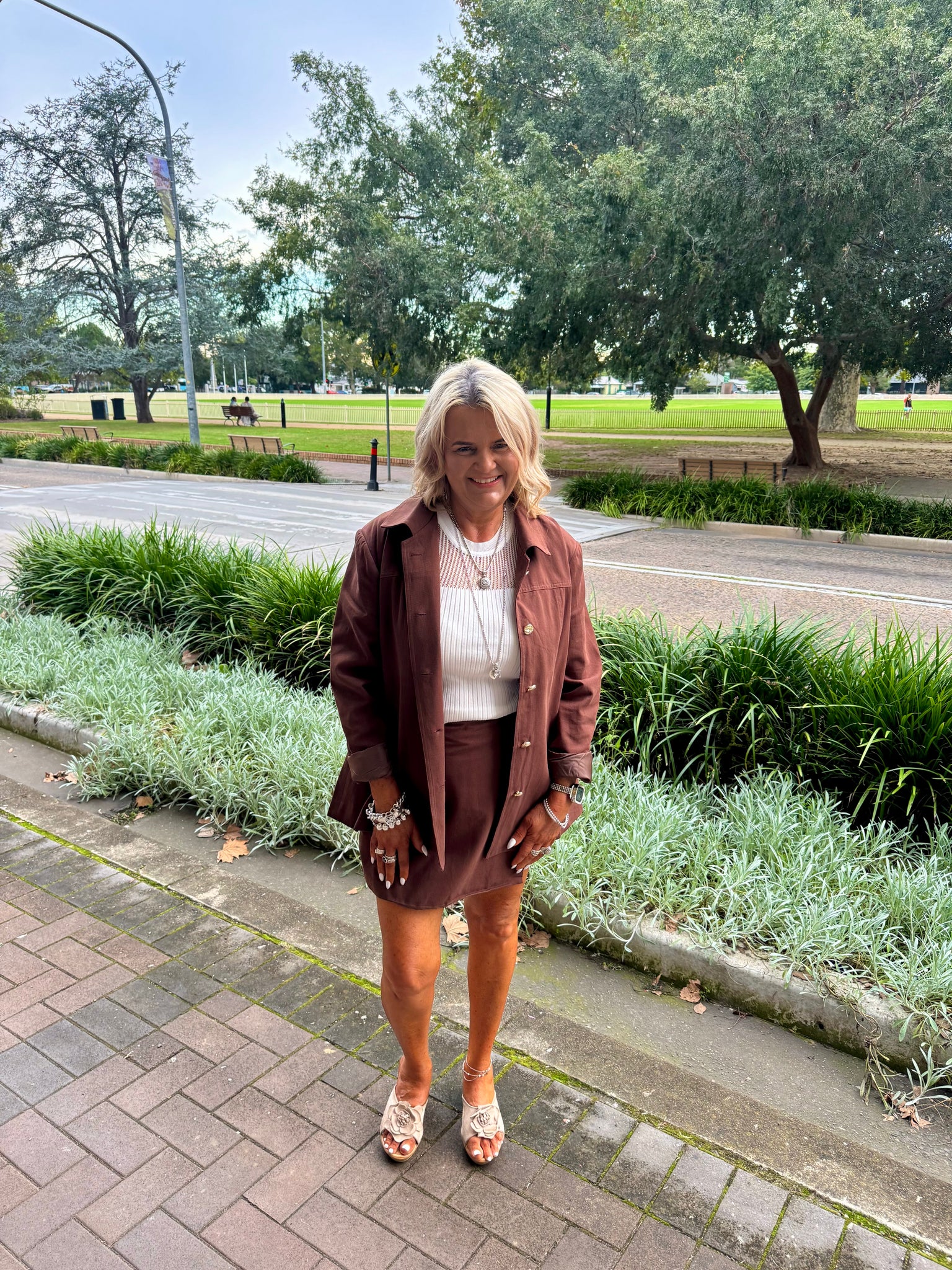 Zali Blazer - Chocolate