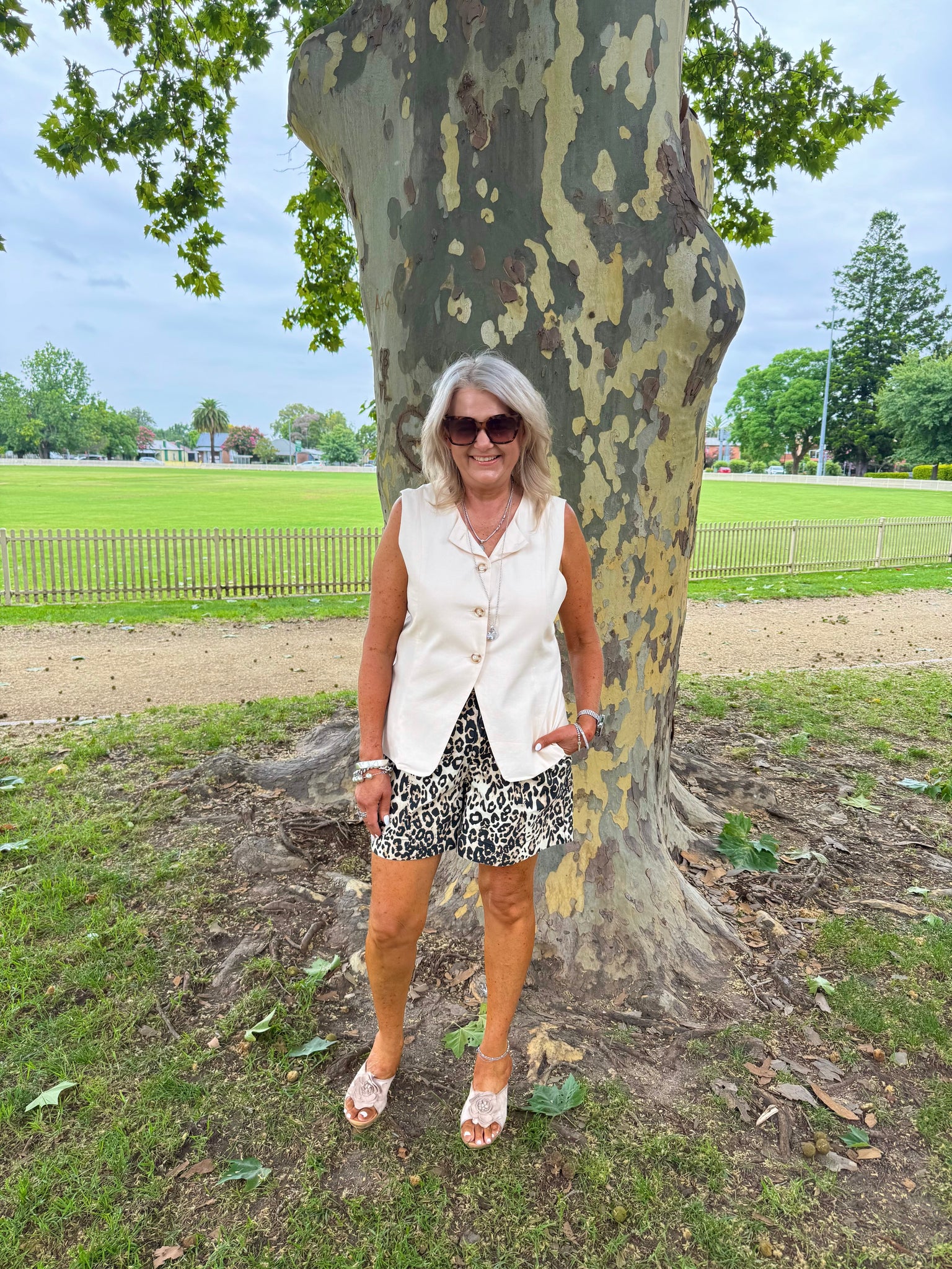 Leopard Shorts