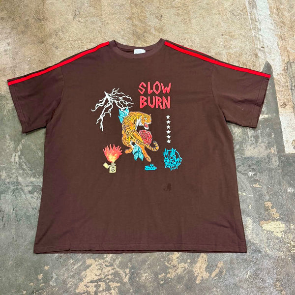 By Frankie Slow Burn Tee - Choc