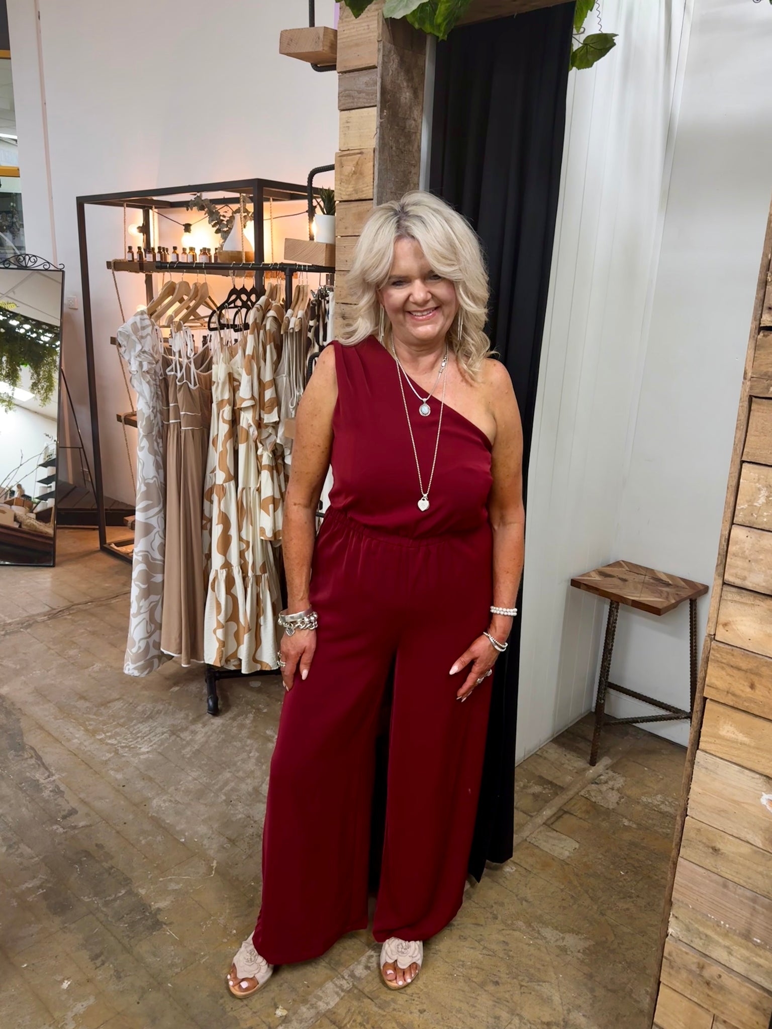 Rozzina Jumpsuit - Wine