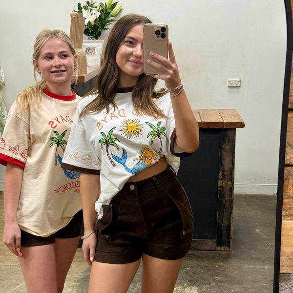 By Frankie Good Days Tee - White