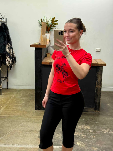 By Frankie Don’t Mind if I Do Baby Tee
