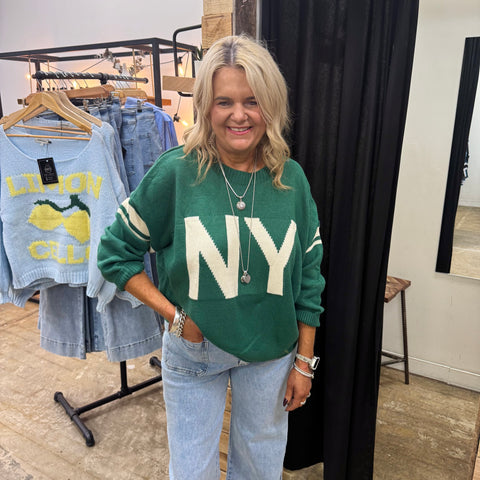 NY Knit Emerald
