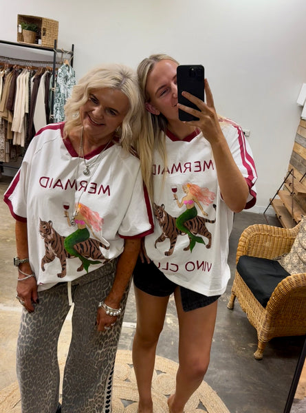 Mermaid Vino Club Tee