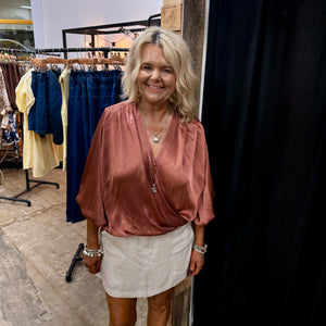 Ezra Blouse - Rust