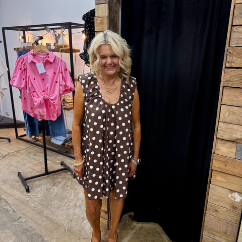 Elsie Polka Dress